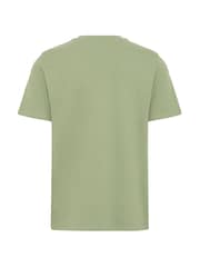 Blend Green Fillip Crew Neck Textured T-Shirt - Image 7 of 8