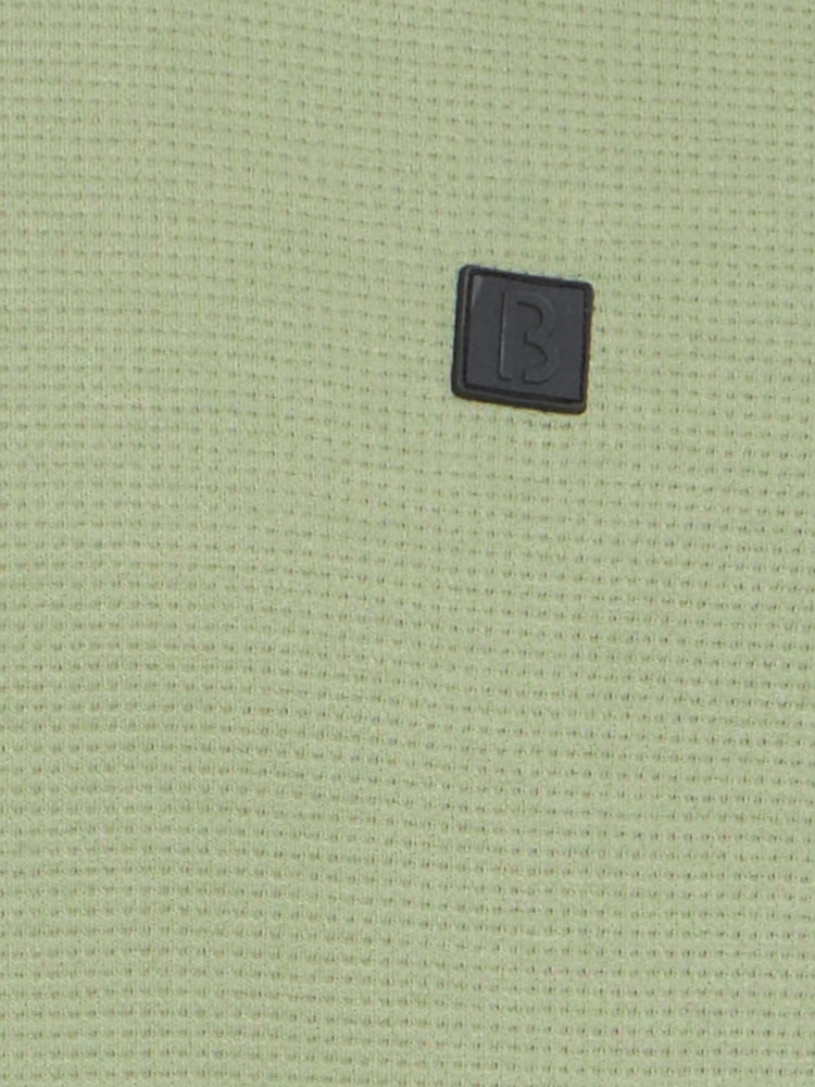 Blend Green Fillip Crew Neck Textured T-Shirt - Image 8 of 8