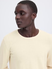Blend Natural Bray Crew Neck Jumper - Image 4 of 7