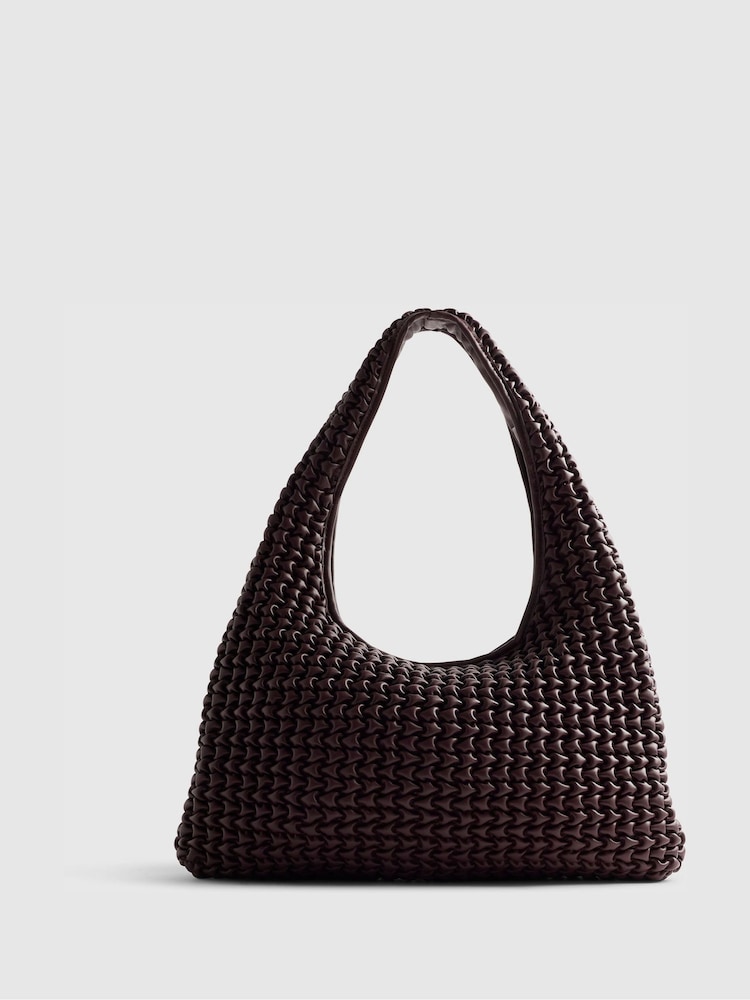 River Island Red Scrunch Slouch Shoulder Bag - Image 2 of 6 River Island Red Scrunch Slouch Shoulder Bag - Image 2 of 6