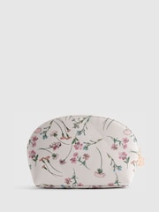 River Island Cream Ditsy Floral Make Up Pouch - Image 2 of 5