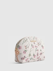 River Island Cream Ditsy Floral Make Up Pouch - Image 3 of 5