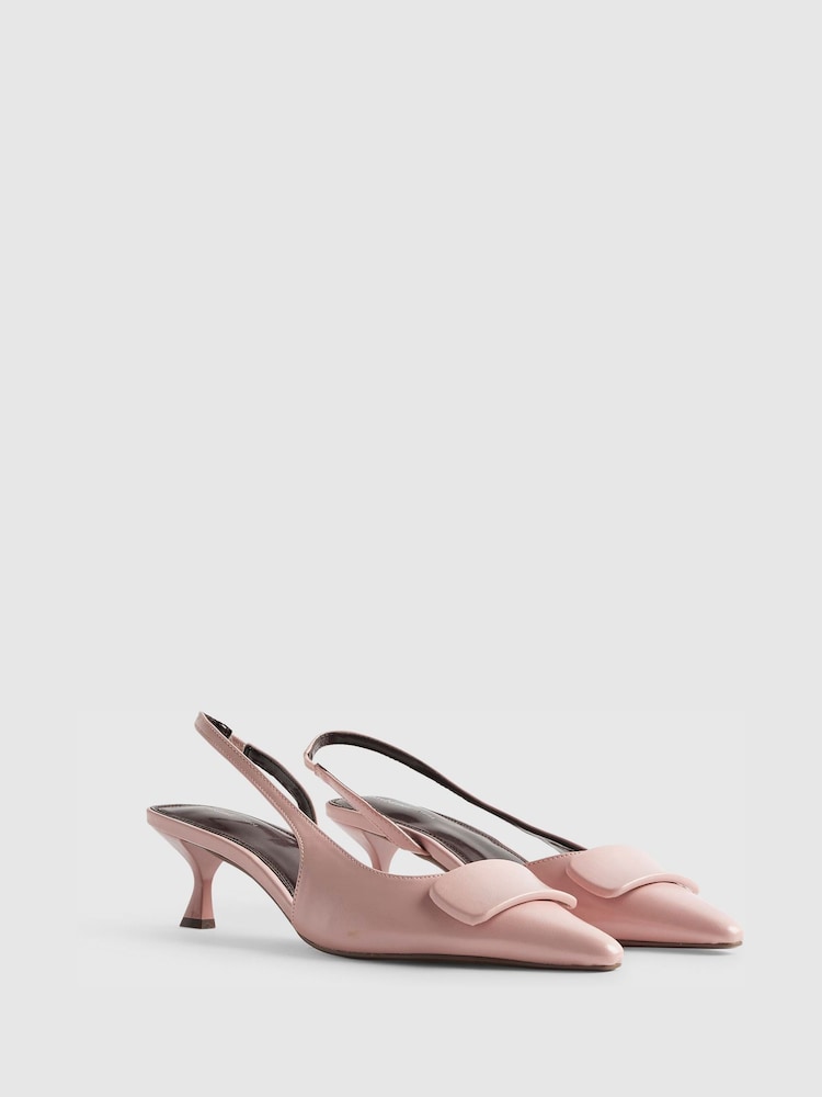 River Island Spot Point Slingback Court Shoes - Bild 2 von 5