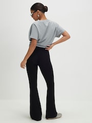 Расклешенные леггинсы в рубчик с завышенной талией River Island Petite - Изображение 3 4