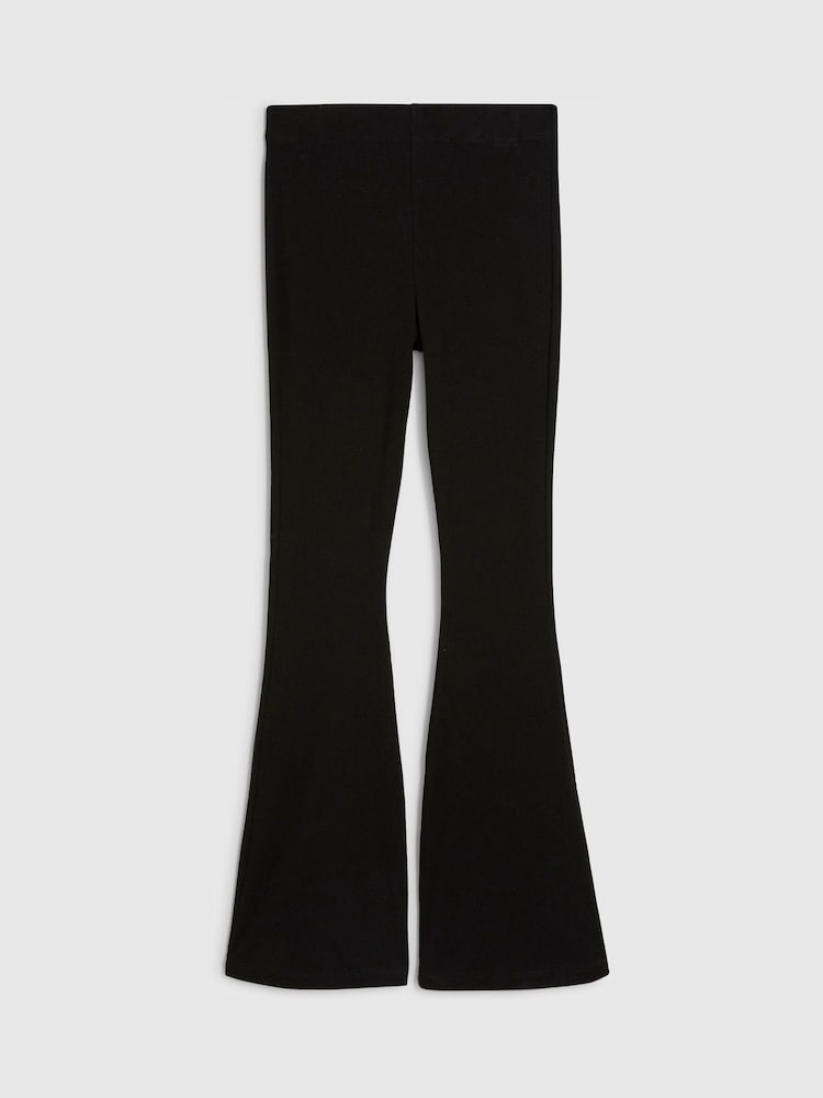 Расклешенные леггинсы в рубчик с завышенной талией River Island Petite - Изображение 4 4