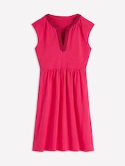Boden Pink May Jersey Short Dress - Image 5 of 5