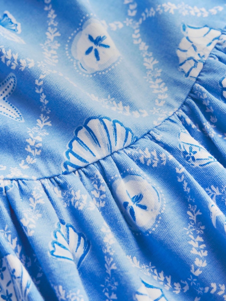 Boden Flutter Sleeve Twirly Dress - Imaginea 3 din 3