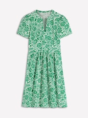 グリーン フローラル - Boden Naomi ショートジャージードレス - 画像 6 / 6