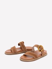 Boden Brown Caryl Double Strap Sandals - Image 4 of 6