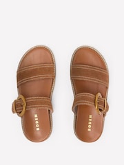 Boden Brown Caryl Double Strap Sandals - Image 5 of 6