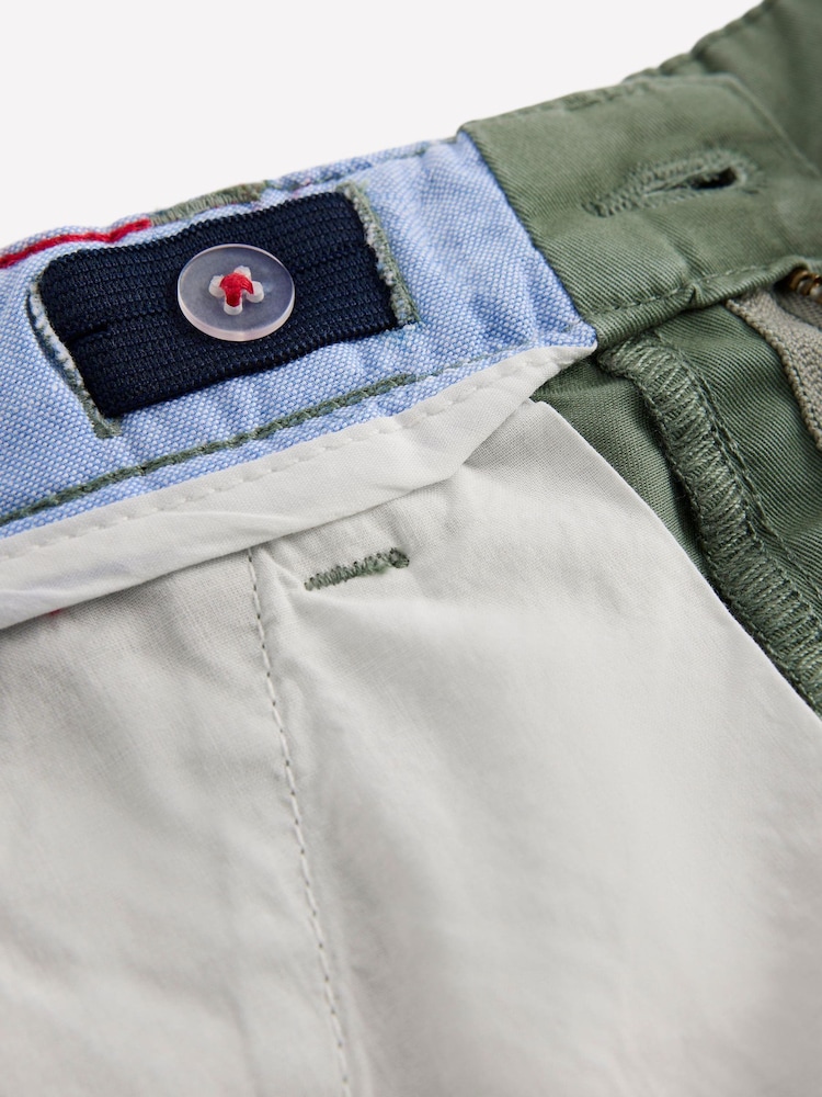 Boden Green Classic Chino Shorts - Image 4 of 4