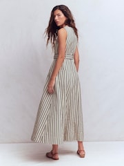 Rochie Boden din denim fără mâneci cu fermoar - Imaginea 3 din 5