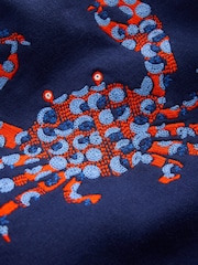 Boden Blue Embroidered Sweatshirt - Image 3 of 3