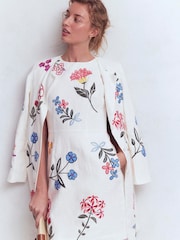 Boden Occasion Short Linen Dress - 画像 5 / 7