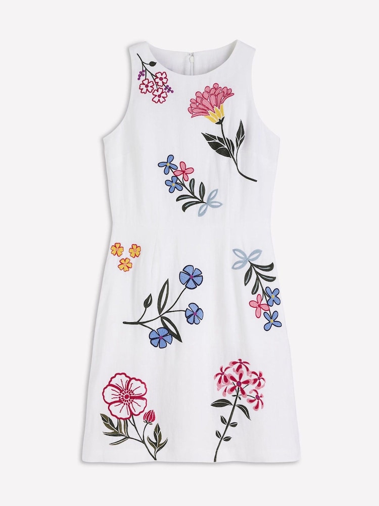 Boden Occasion Short Linen Dress - 画像 7 / 7