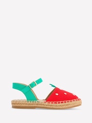 Boden Red Novelty Espadrilles - Image 1 of 3