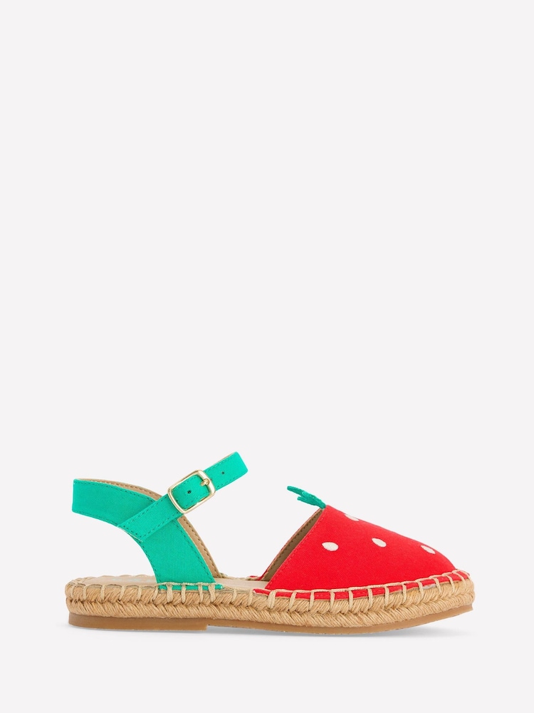 Boden Red Novelty Espadrilles - Image 1 of 3 Boden Red Novelty Espadrilles - Image 1 of 3