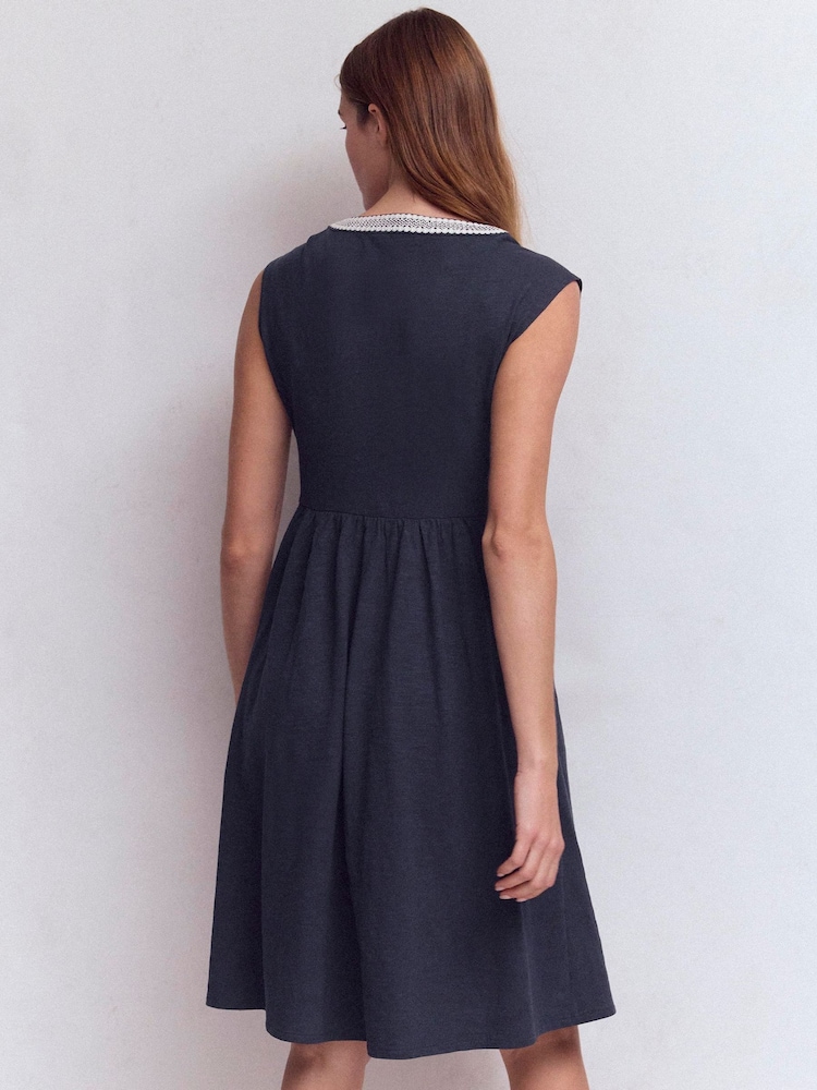 boden navy jersey dress Boden Women's Imelda Kimono Jersey Dress in Blue