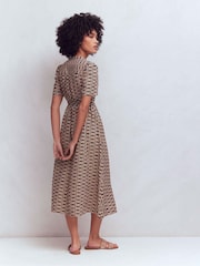 Boden Ivy リネン・ミディドレス - 画像 5 / 6