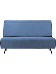 Dorel Home Blue Mallory Linen Sofa Bed - Image 3 of 6