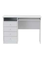Alphason White Marymount Student Desk - Image 2 of 6