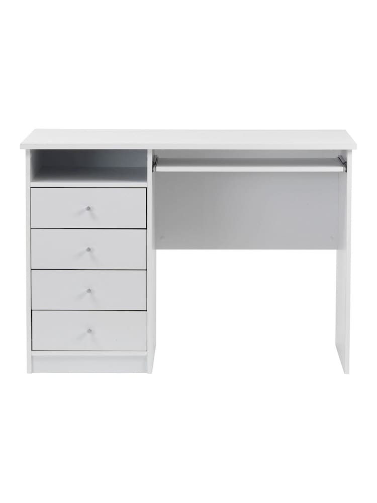 Alphason White Marymount Student Desk - Image 2 of 6