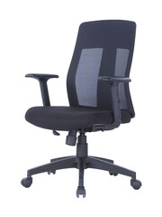 Alphason Black Laguna Office Chair - Image 4 of 7