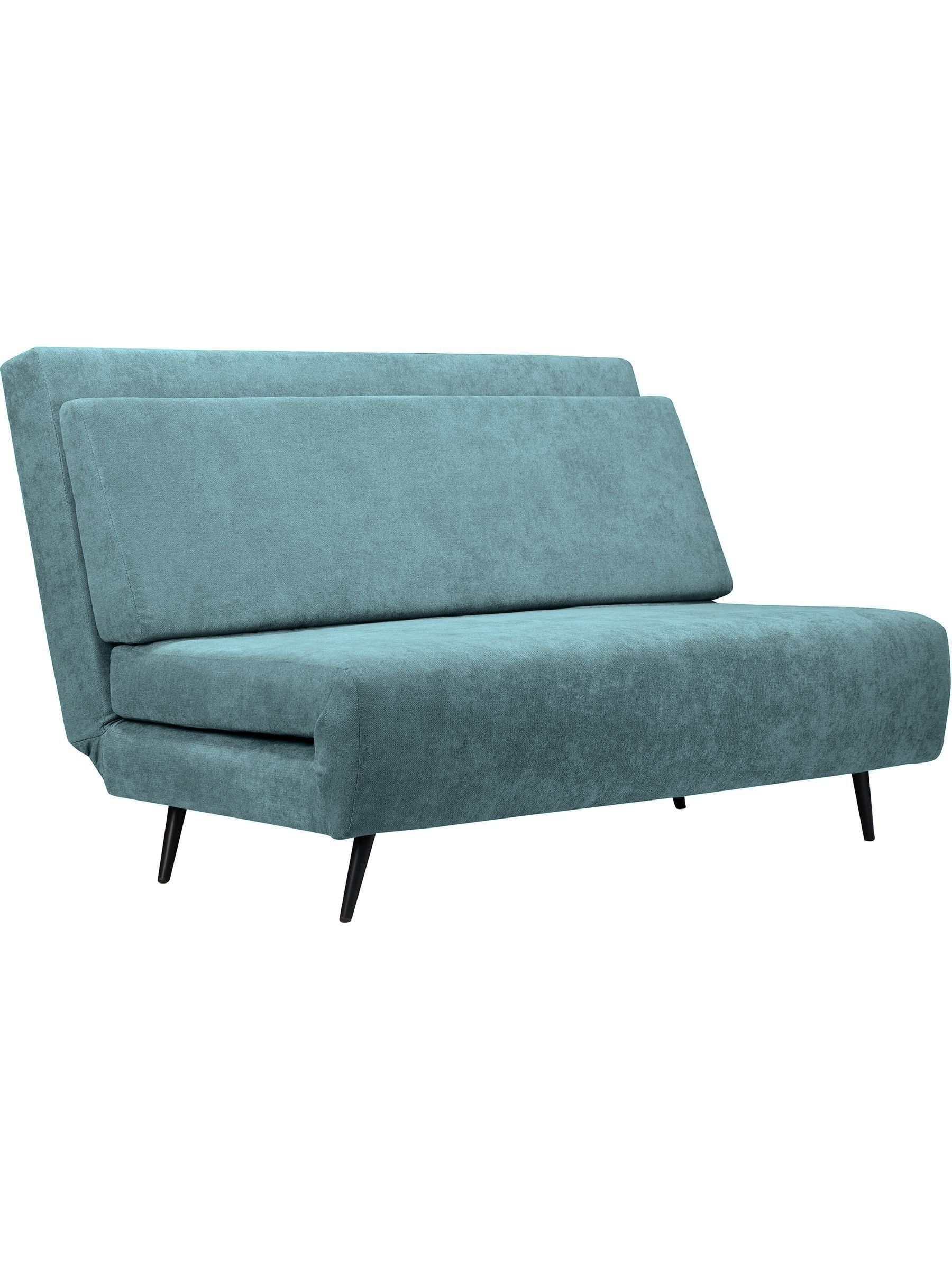 Dorel Home Mallory Convertible Sofa Bed Petrol Linen, 87 x 140 x 94cm (H x D x W) - Image 4