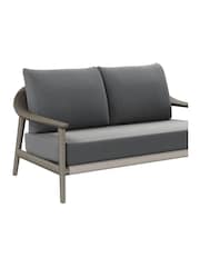 Nth Degree Dark Teak N1 2 Seater Sofa - Image 2 of 3