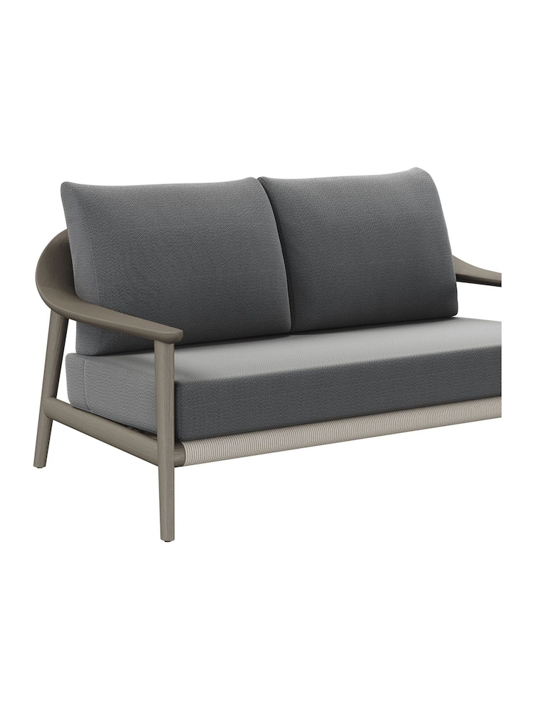 Nth Degree Dark Teak N1 2 Seater Sofa - Image 2 of 3