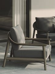 Nth Degree Dark Teak N1 Lounge Chair - Image 1 of 5