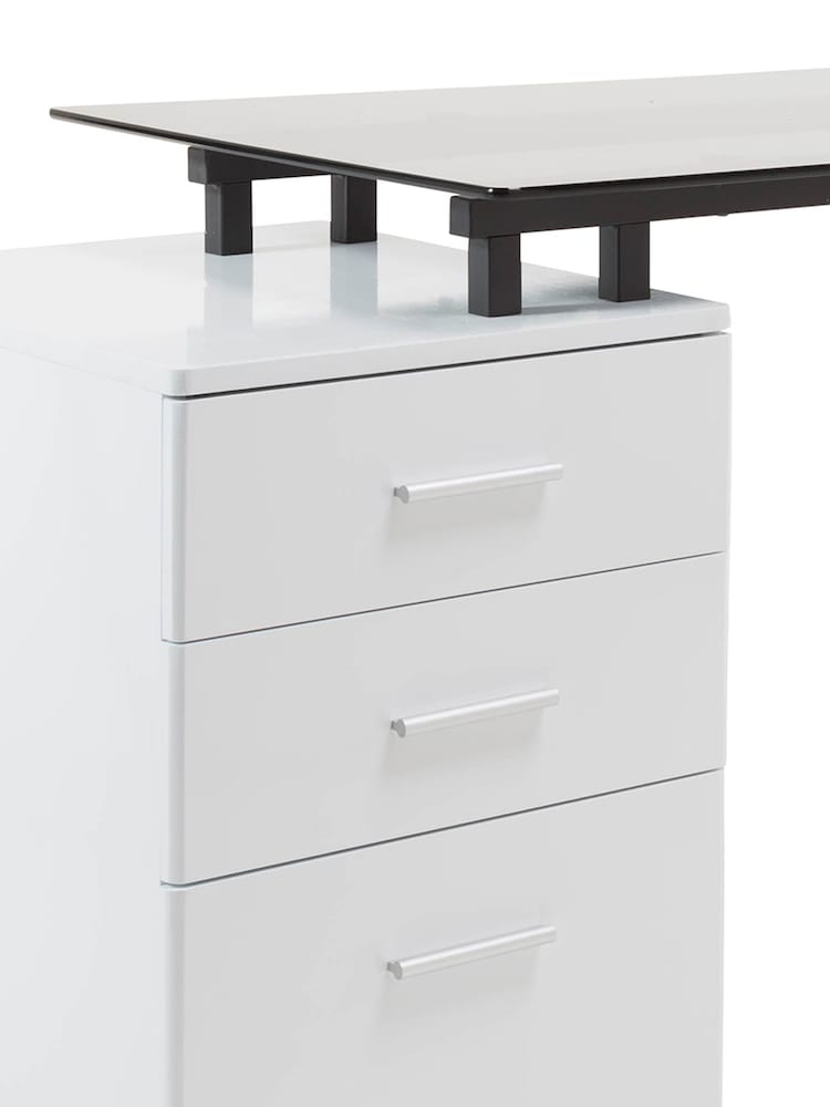 Alphason Grey Cleveland Desk - Image 2 of 6 Alphason Grey Cleveland Desk - Image 2 of 6