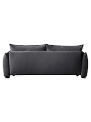 Dorel Home Grey Bronte 3 Seater Sofa Bed - Image 3 of 6