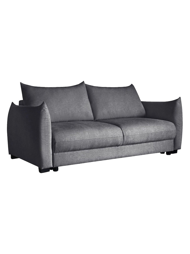 Dorel Home Grey Bronte 3 Seater Sofa Bed - Image 6 of 6