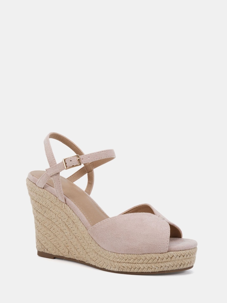 Novo Pink Bliss Espadrille Wedge Sandals - Image 2 of 6