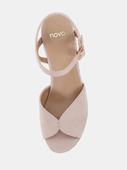 Novo Pink Bliss Espadrille Wedge Sandals - Image 6 of 6