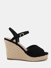 Novo Black Bliss Espadrille Wedge Sandals - Image 2 of 6