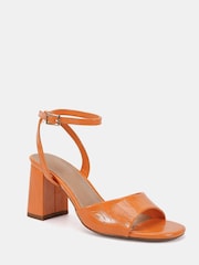 Novo Orange Lydia Block Heel Ankle Strap Sandals - Image 2 of 5