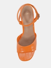 Novo Orange Lydia Block Heel Ankle Strap Sandals - Image 5 of 5