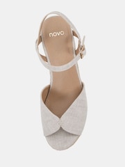 Natur - Novo Bliss Espadrille Wedge Sandals - Bild 6 von 6