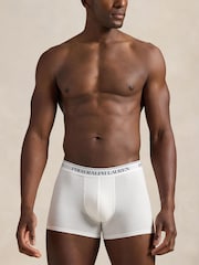 Ralph Lauren Navy Classic Trunks 3 Pack - Image 5 of 6