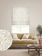 William Morris At Home Honeysuckle Linen Made to Measure Roman Blind - Image 1 of 6