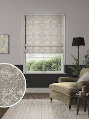 William Morris At Home African Marigold Smoke Made to Measure Roman Blind - Image 1 of 6