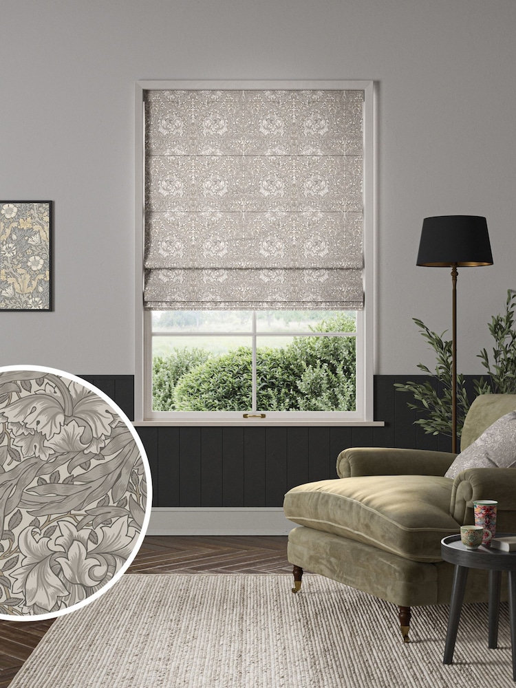 William Morris At Home African Marigold Smoke Made to Measure Roman Blind - Image 1 of 6 William Morris At Home African Marigold Smoke Made to Measure Roman Blind - Image 1 of 6