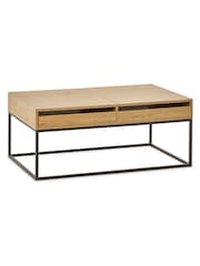 Julian Bowen Oaf Effect Kade Storage Coffee Table - Image 10 of 14