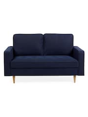 Julian Bowen Deep Blue Henrietta 2 Seater Sofa - Image 6 of 8