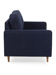 Julian Bowen Deep Blue Henrietta 2 Seater Sofa - Image 7 of 8