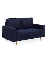 Julian Bowen Deep Blue Henrietta 2 Seater Sofa - Image 8 of 8