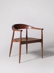 Swoon Mid Brown Olsen Mango Wood Dining Chair - Image 2 of 6