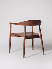 Swoon Mid Brown Olsen Mango Wood Dining Chair - Image 4 of 6